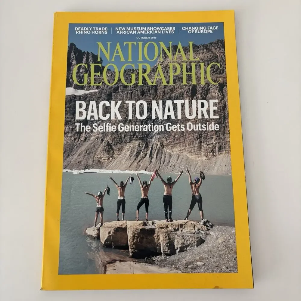 National Geographic Magazine 2016 Complete Year Set 12 Issues Full Lot